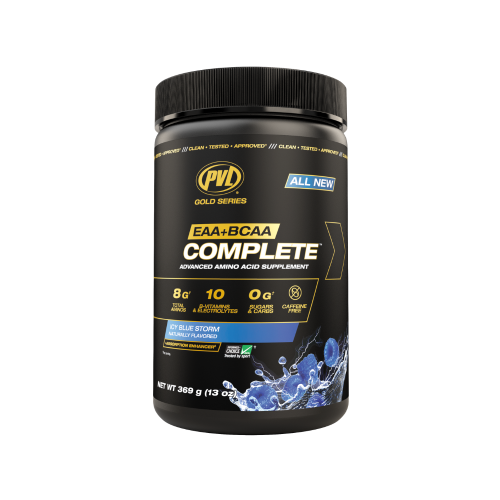 PVL - (Gold Series) EAA + BCAA Complete Icy blue Storm