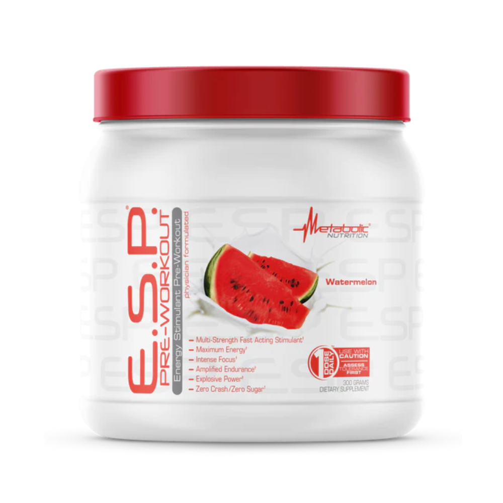 Metabolic Nutrition - E.S.P. Pre workout 300g Watermelon
