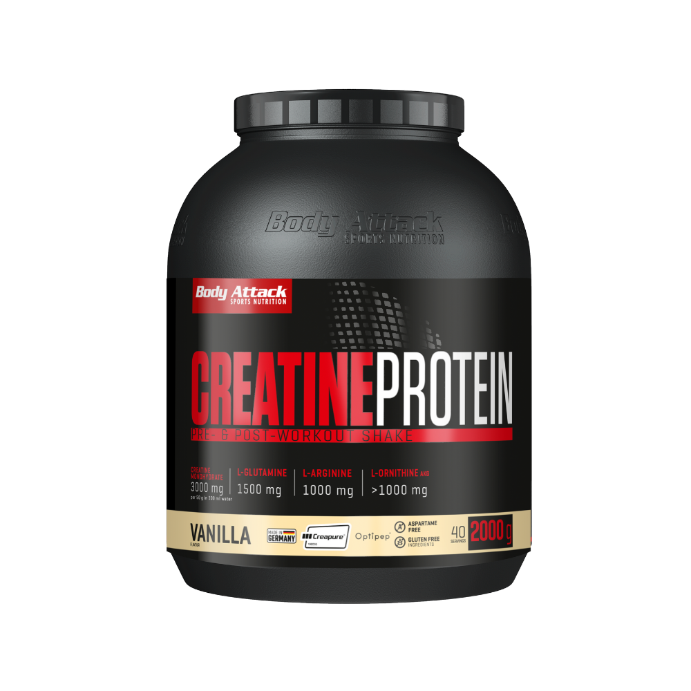 Body Attack - Creatine Protein 2kg Vanilla