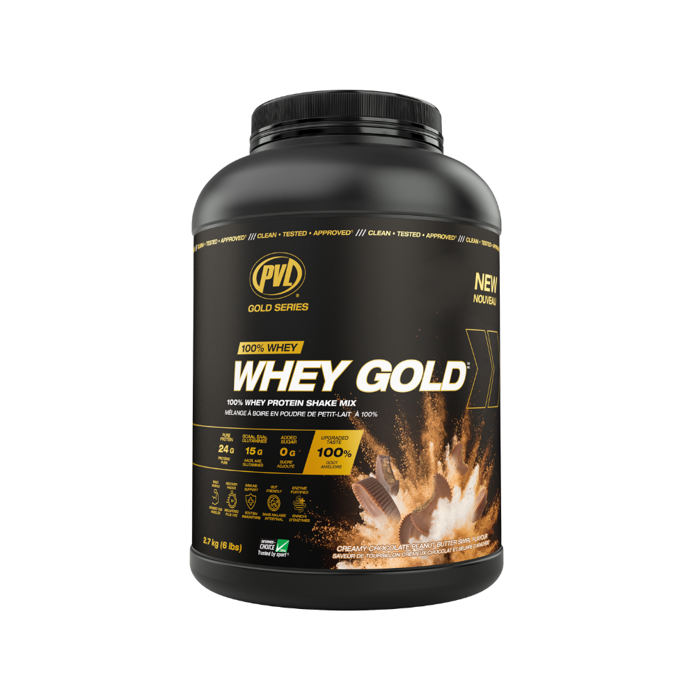 PVL - (Gold Series) 100% Whey Gold 2.7kg Creamy Chocolate