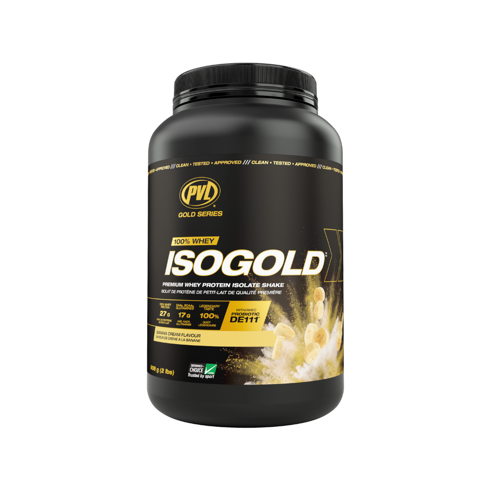 PVL - (Gold Series) 100% Whey ISOGOLD Banana Cream S