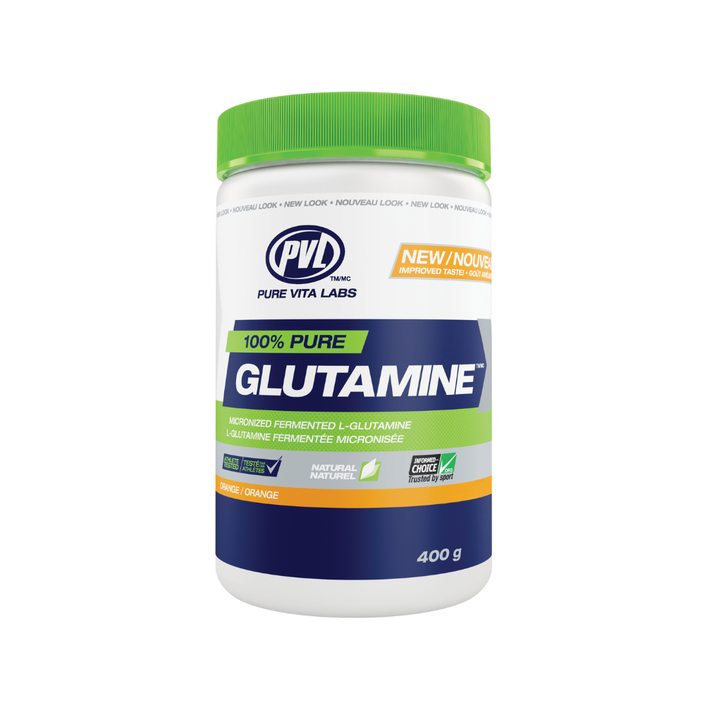 PVL - 100% Pure Glutamine 400g Orange