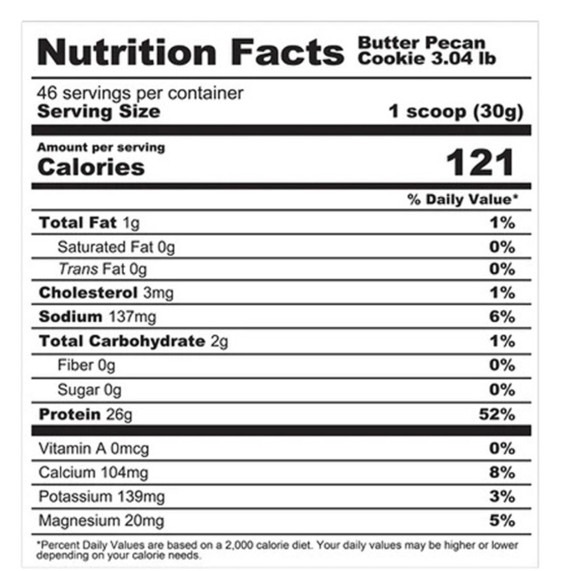 Metabolic Nutrition - ISO PWDR Whey Protein Isolate 1.38kg (3.04lbs)