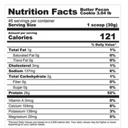 Metabolic Nutrition - ISO PWDR Whey Protein Isolate 1.38kg (3.04lbs)