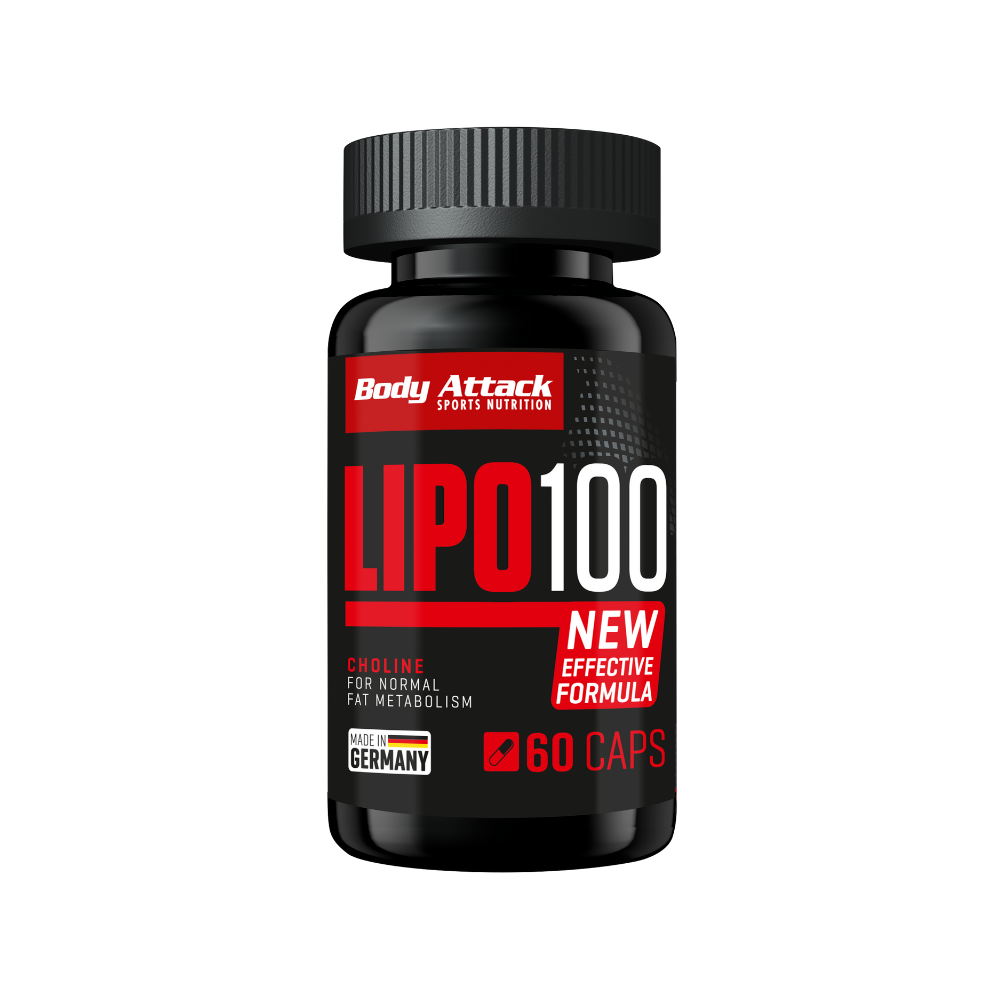 Body Attack - Lipo 100 Fat Burner (60 Caps)