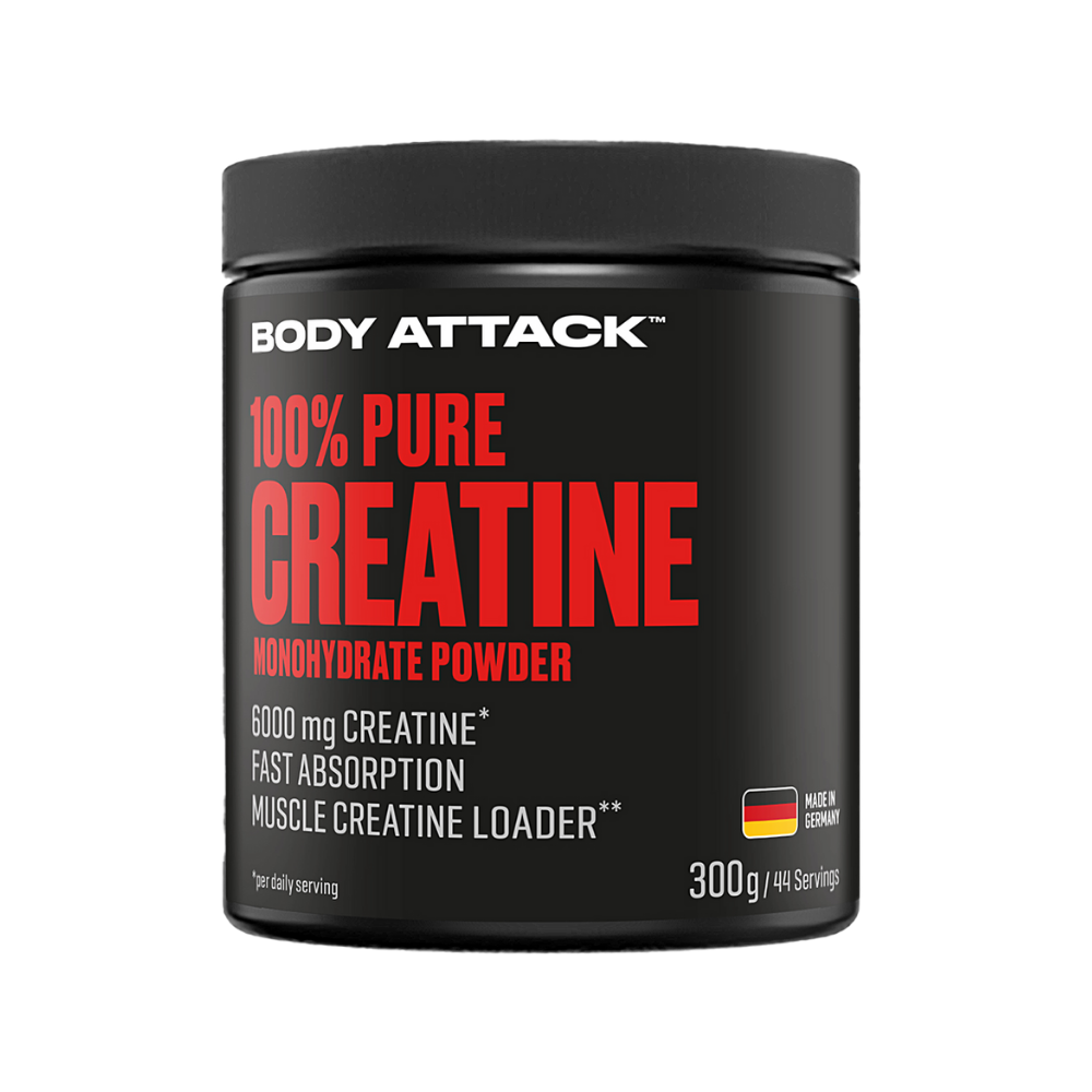 Body Attack - 100% Pure Creatine Monohydrate (300 G)
