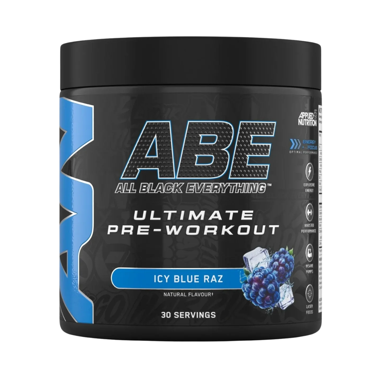 Applied Nutrition - ABE All Black Everything - مسحوق ما قبل التمرين فائق التركيز 375 جم