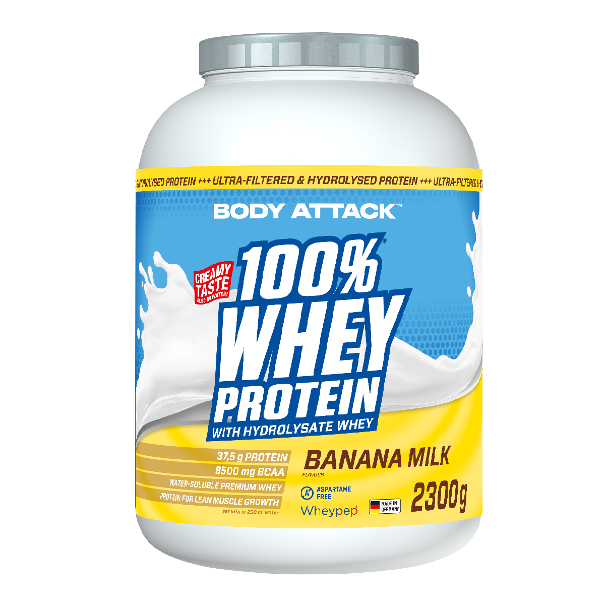 Body Attack - 100% Whey Protein (2.3kg)