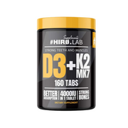 HIRO.LAB - Vitamin D3 4000IU + K2 MK7 – 160tabs