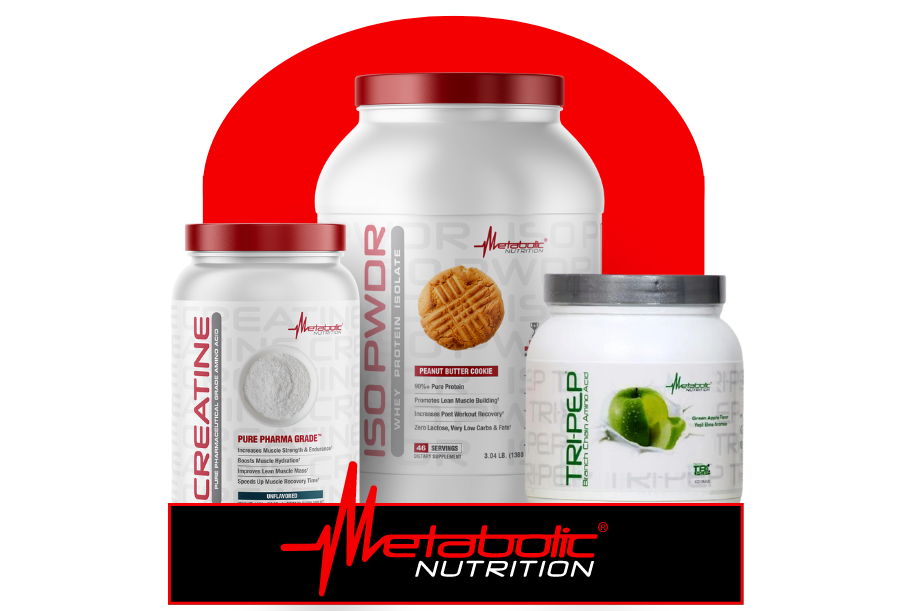 Metabolic Nutrition: Creatine, ISolate Whey, Vitamins and Minerals