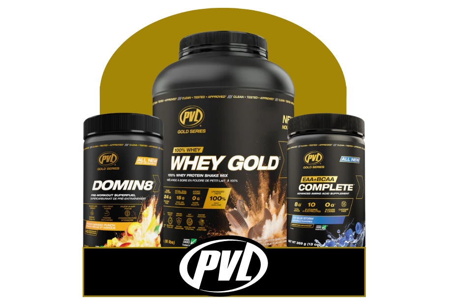 PVL Supplement Collection: Isolate Whey, BCAA, EAA Pre Workout and More