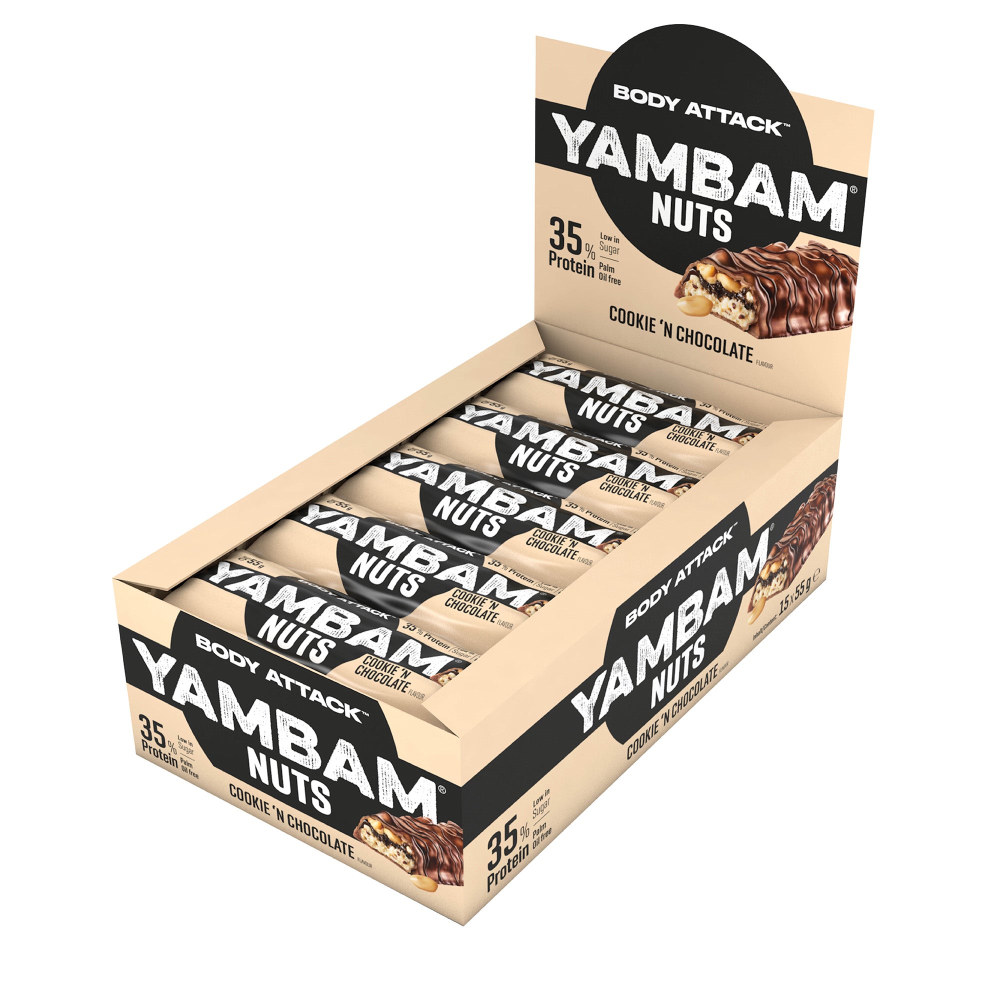 Body Attack - YAMBAM Nuts (55 g)
