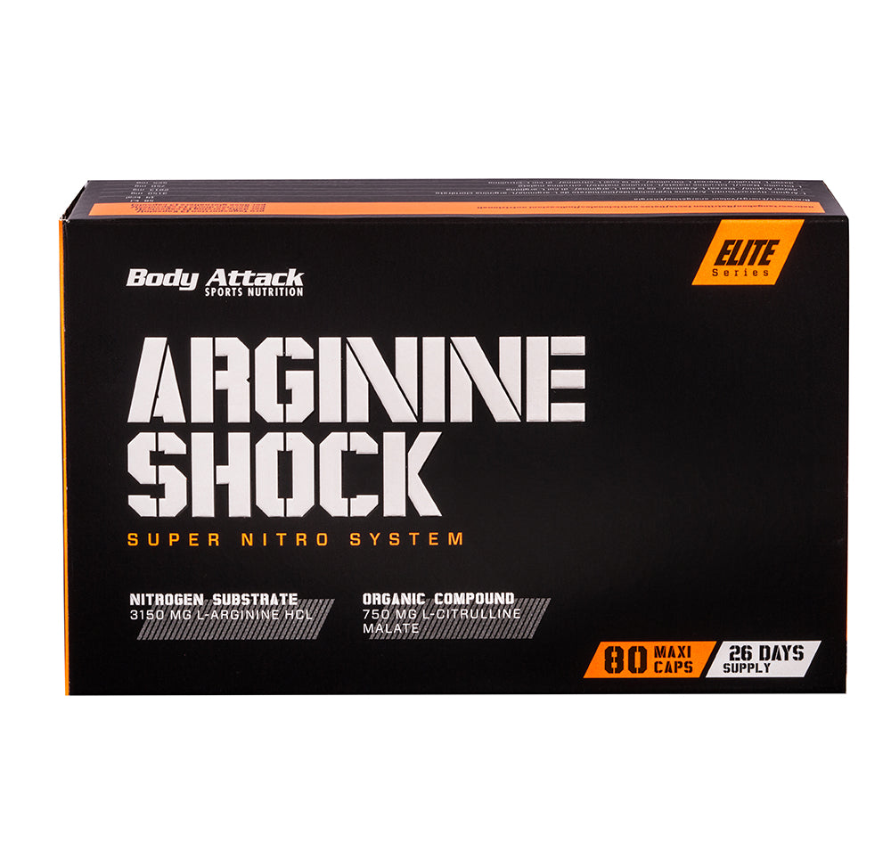 BODY ATTACK - ARGININE SHOCK (80 caps) - ELIWELL