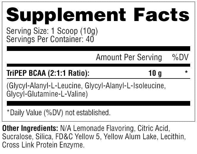 Metabolic Nutrition TRI-PEP Branch Chain Amino Acid - ELIWELL