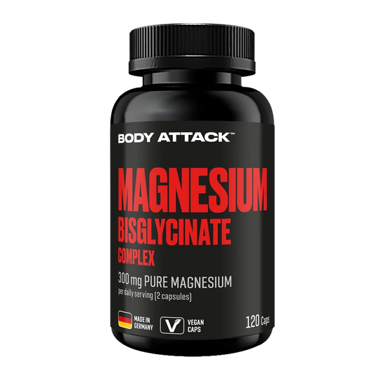 Body Attack - Magnesium Bisglycinate Complex 120 Capsules