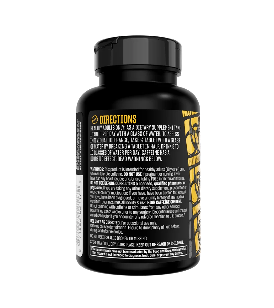 Mutant - Caffeine Maximum Strength (240 Tabs)