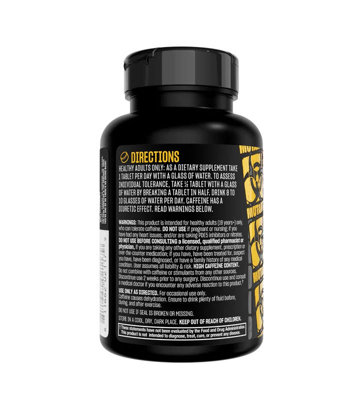 Mutant - Caffeine Maximum Strength (240 Tabs)