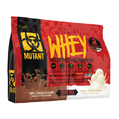 Mutant - Whey (2 Flavors In 1 Pack - 1.8 Kg)