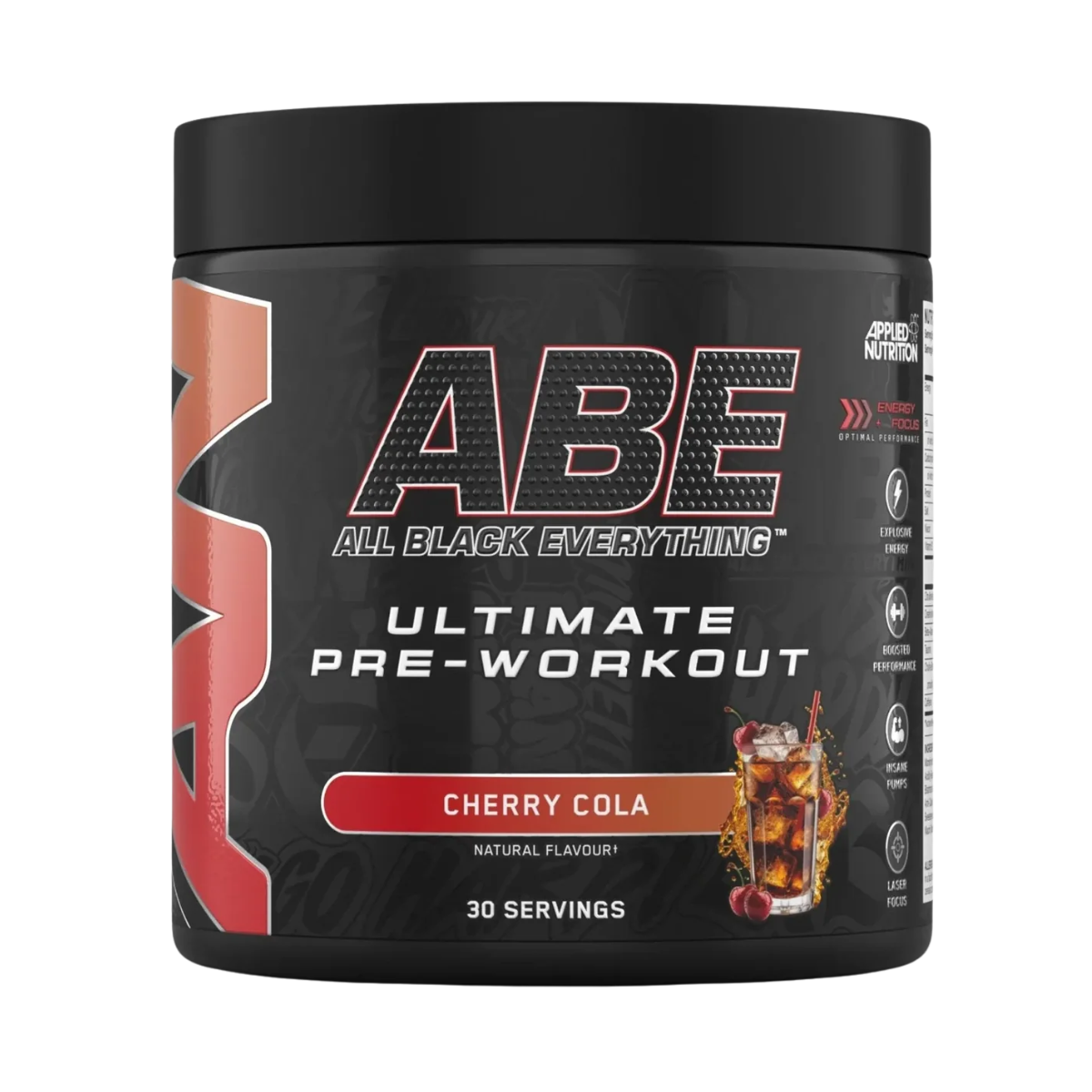 Applied Nutrition - ABE All Black Everything - مسحوق ما قبل التمرين فائق التركيز 375 جم