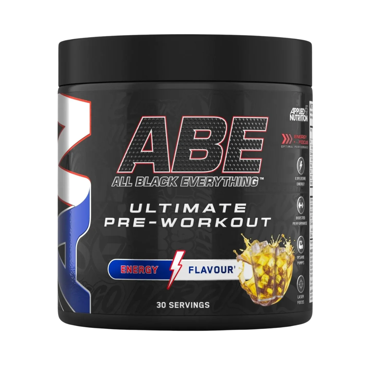 Applied Nutrition - ABE All Black Everything - مسحوق ما قبل التمرين فائق التركيز 375 جم
