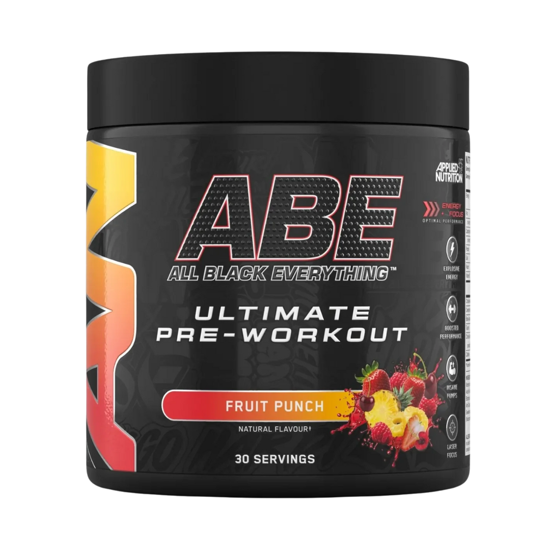 Applied Nutrition - ABE All Black Everything - مسحوق ما قبل التمرين فائق التركيز 375 جم