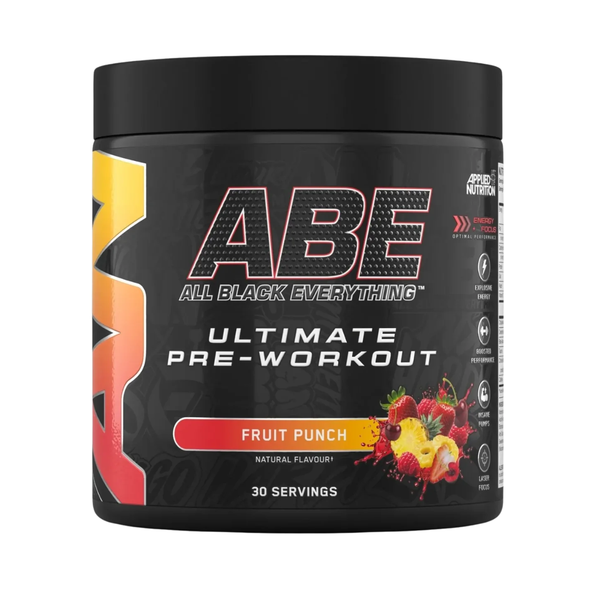 Applied Nutrition - ABE All Black Everything - مسحوق ما قبل التمرين فائق التركيز 375 جم