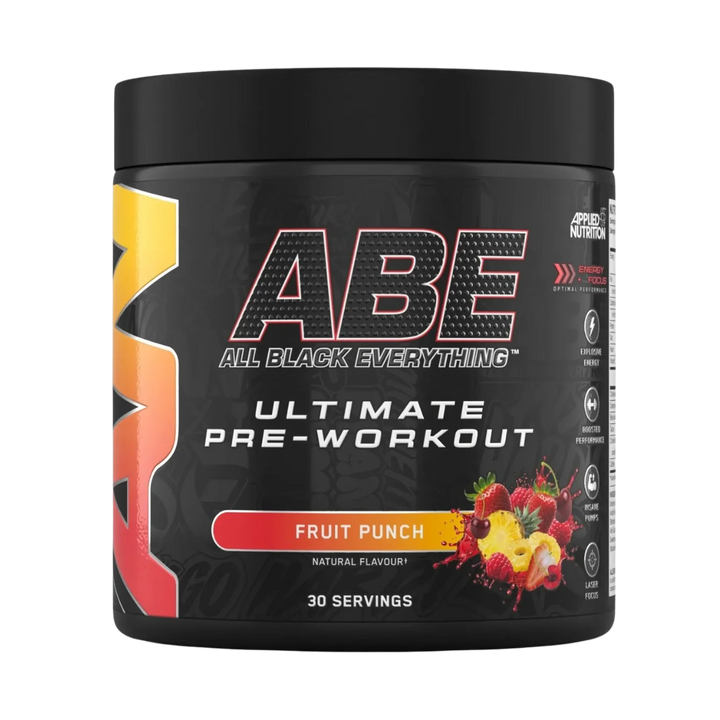 Applied Nutrition - ABE All Black Everything - مسحوق ما قبل التمرين فائق التركيز 375 جم