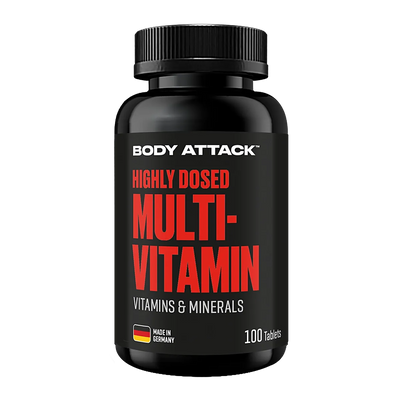 Body Attack - Multi Vitamin (100 Tabs)