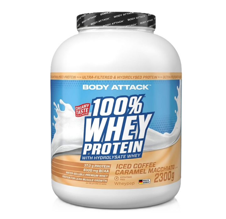 Body Attack - 100% واي بروتين (2.3 كجم)