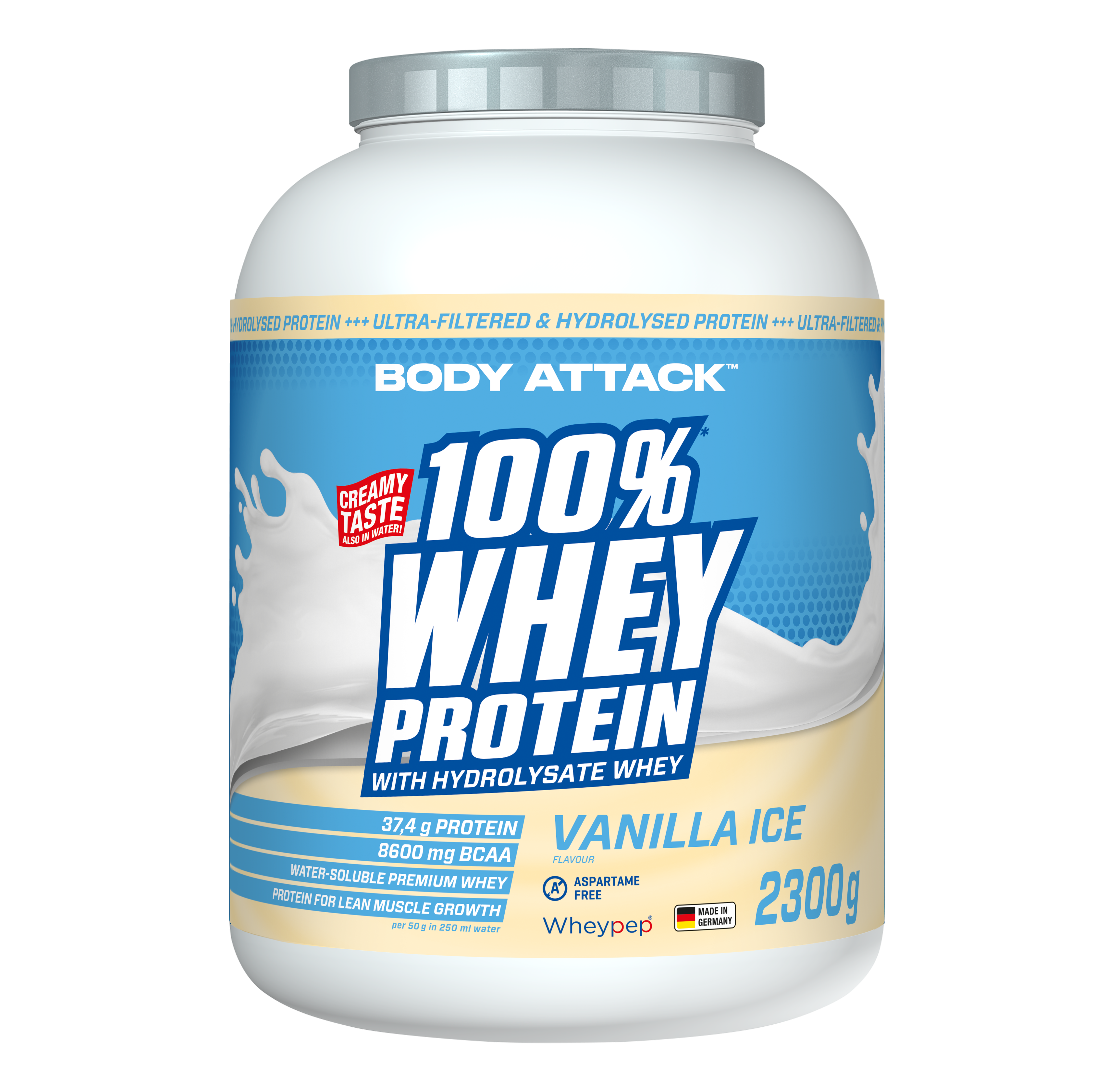 Body Attack - 100% Whey Protein (2.3kg)