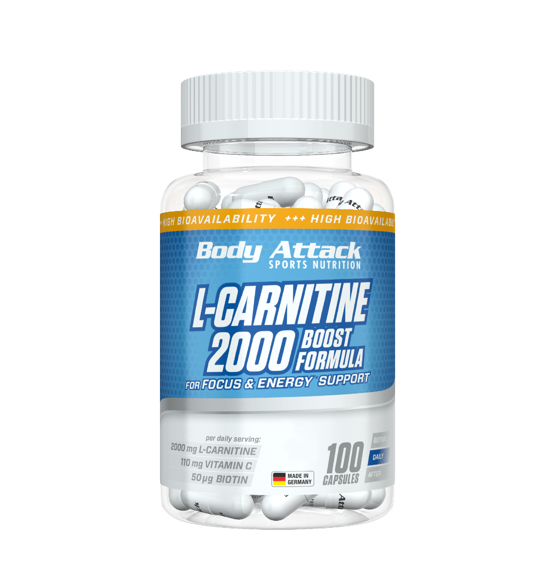 Body Attack L Carnitine Shot - Eliwellnutrition.com Body Attack L Carnitine Shot - Eliwellnutrition.com