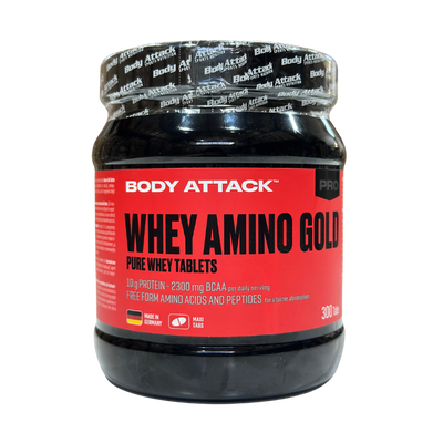 Body Attack - Whey Amino Gold 300 قرص