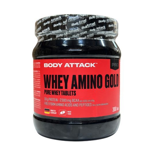 Body Attack - Whey Amino Gold 300 Tabs