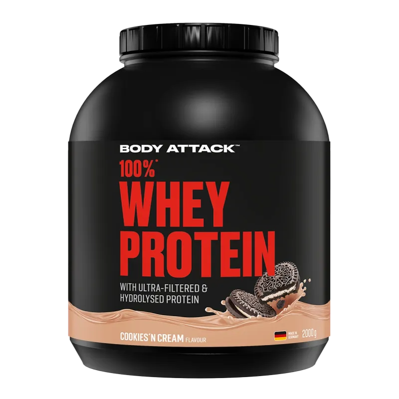 Body Attack - 100% واي بروتين (2.3 كجم)