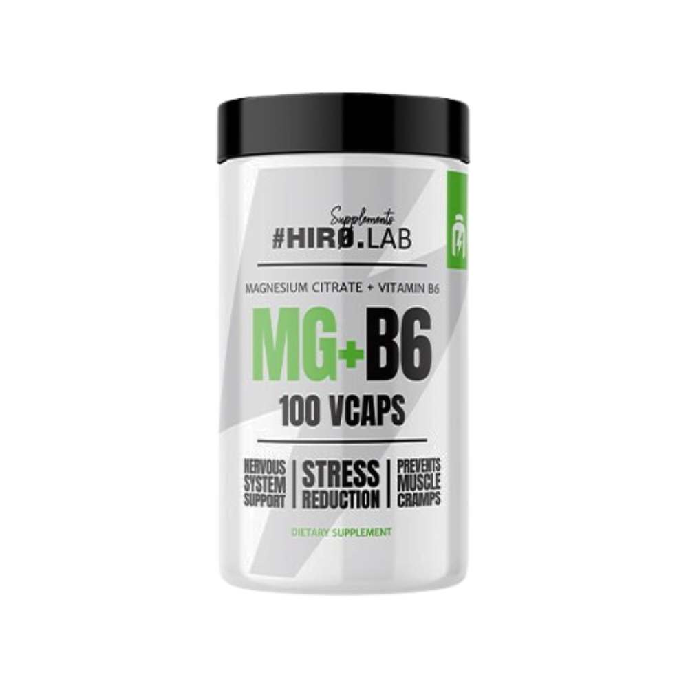 HIRO.LAB -  Magnesium + Vitamin B6 100 vcap