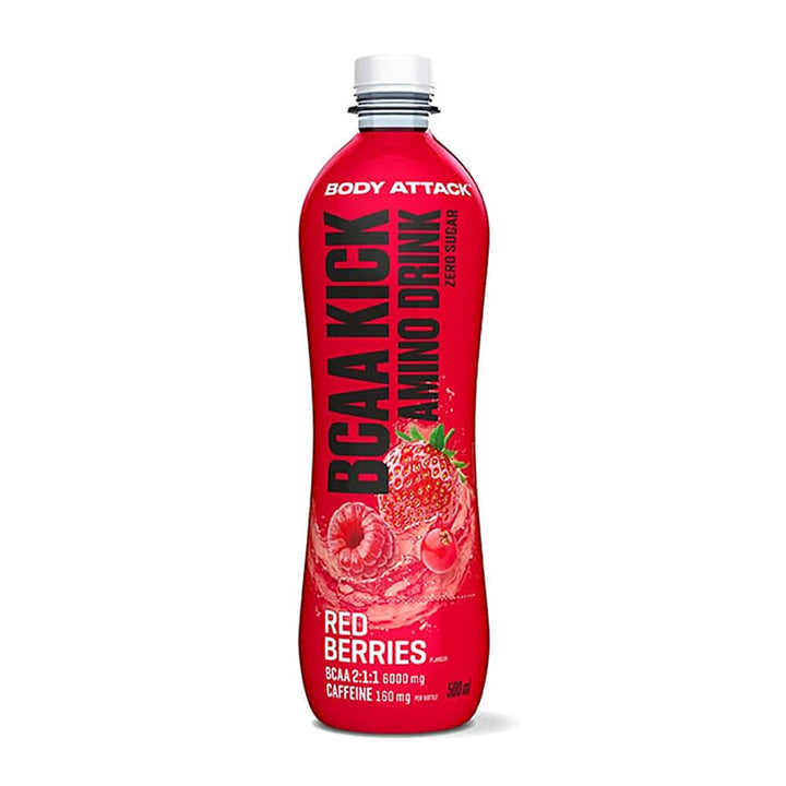 Body Attack - مشروب BCAA كيك أمينو 500 مل