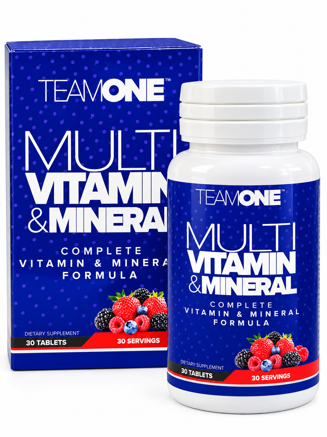 TeamOne Life - Multivitamin &amp; Mineral 30 Tablets