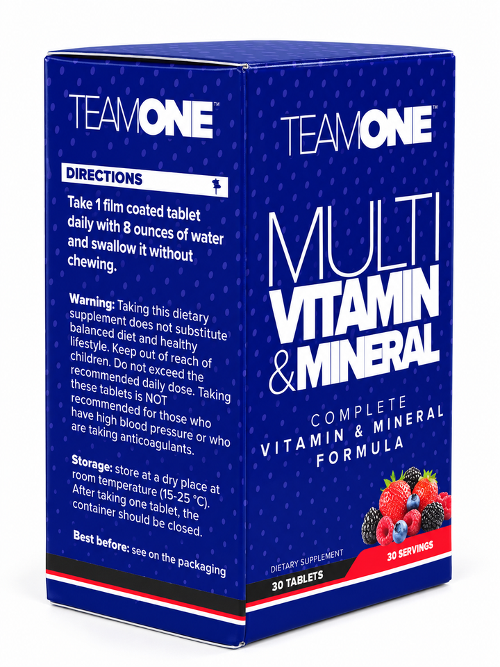TeamOne Life - Multivitamin &amp; Mineral 30 Tablets