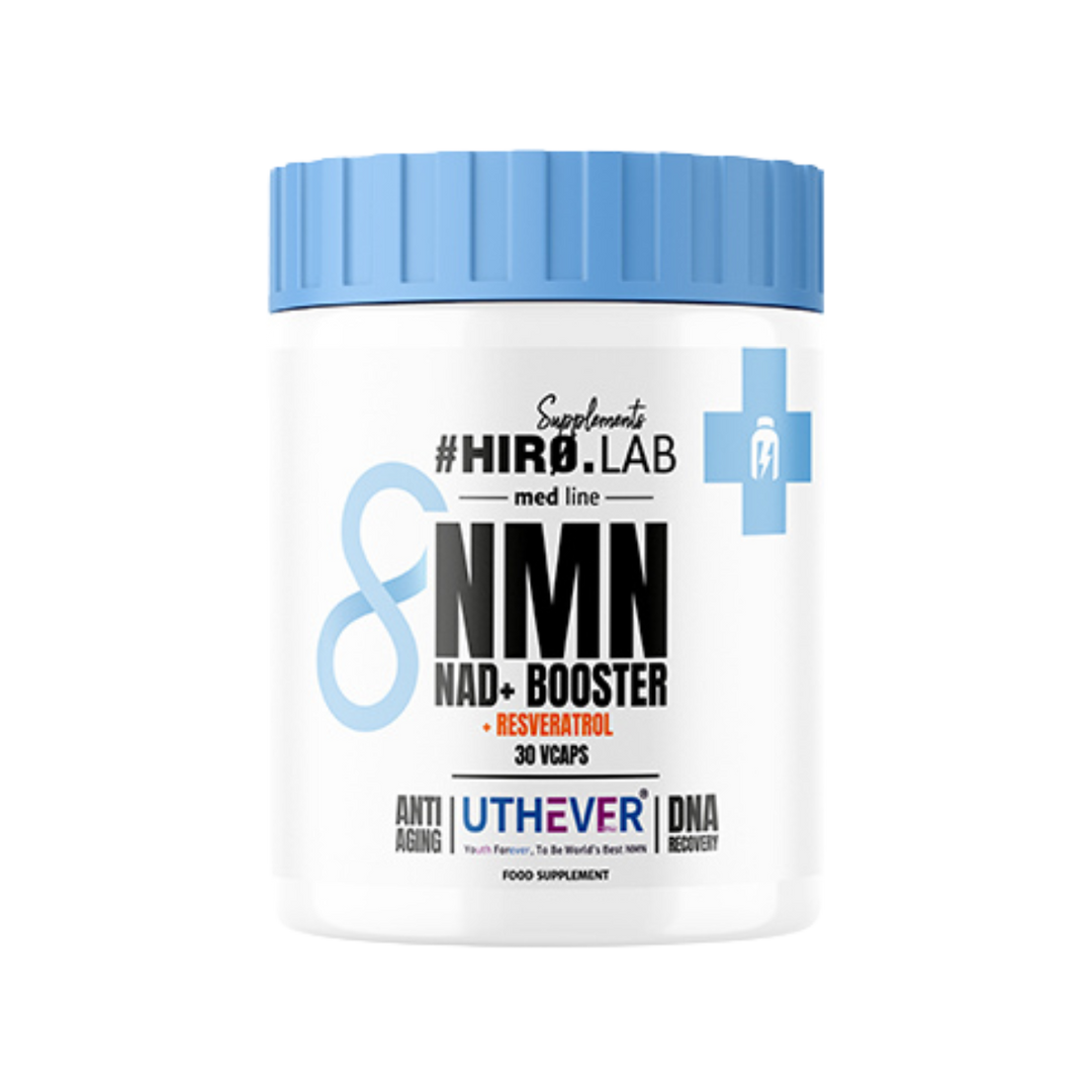 HIRO.LAB - NMN NAD+ Booster + Resveratrol 60 Vege Caps