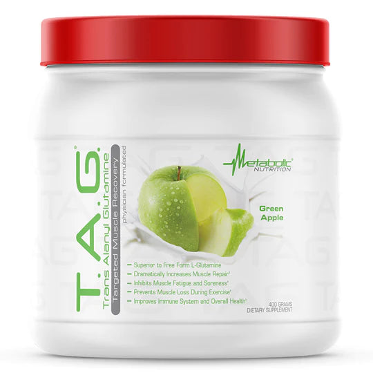Metabolic Nutrition - T.A.G Trans Alanyl Glutamine 400g - Eliwell