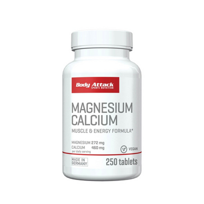 بودي أتاك - مغنيسيوم كالسيوم 250 قرص