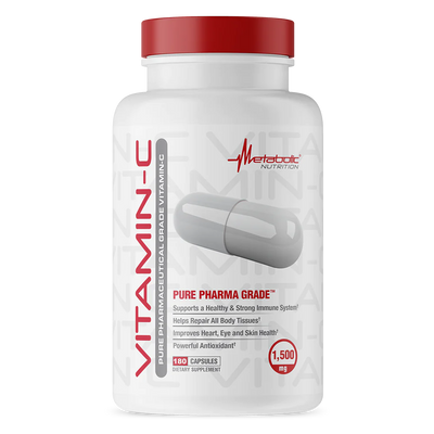 Metabolic Nutrition - Vitamin-C 1500mg 180 Caps