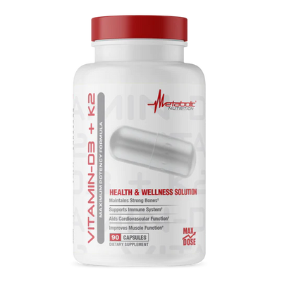 Metabolic Nutrition - فيتامين د3 + ك2 90 كبسولة