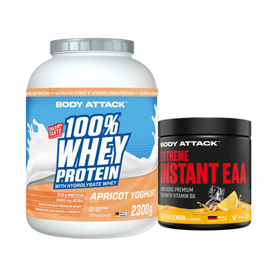 Body Attack - 100% Whey Protein (2.3kg) + Extreme Instant EAA 300g