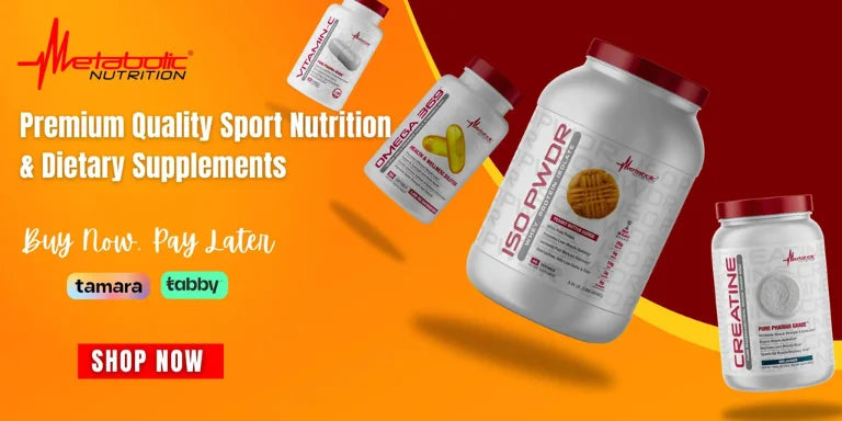 Metabolic Nutrition Supps: High quality protein, creatine, vitamins & minerals