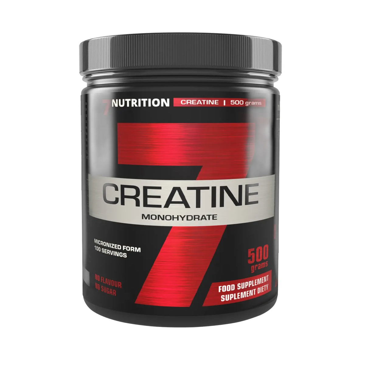 7Nutrition - Creatine Monohydrate (500g) - Eliwellnutrition.com